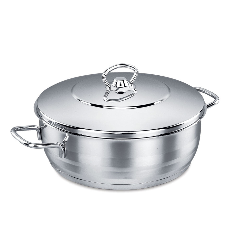 Korkmaz Astra 26x10 cm Low Casserole 5.3L A1907