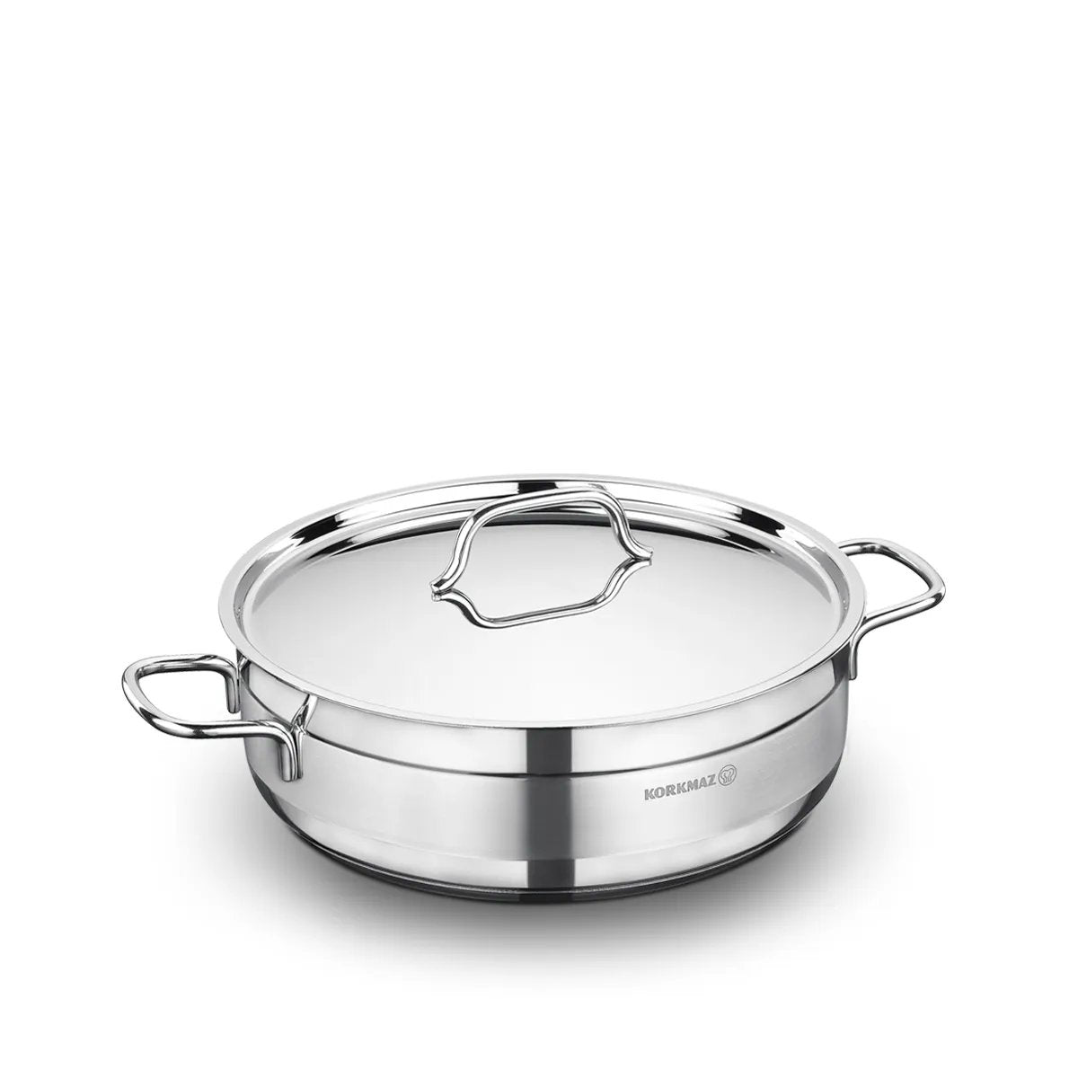 Korkmaz Alfa 26x8 cm Low Casserole 4.2L A1024