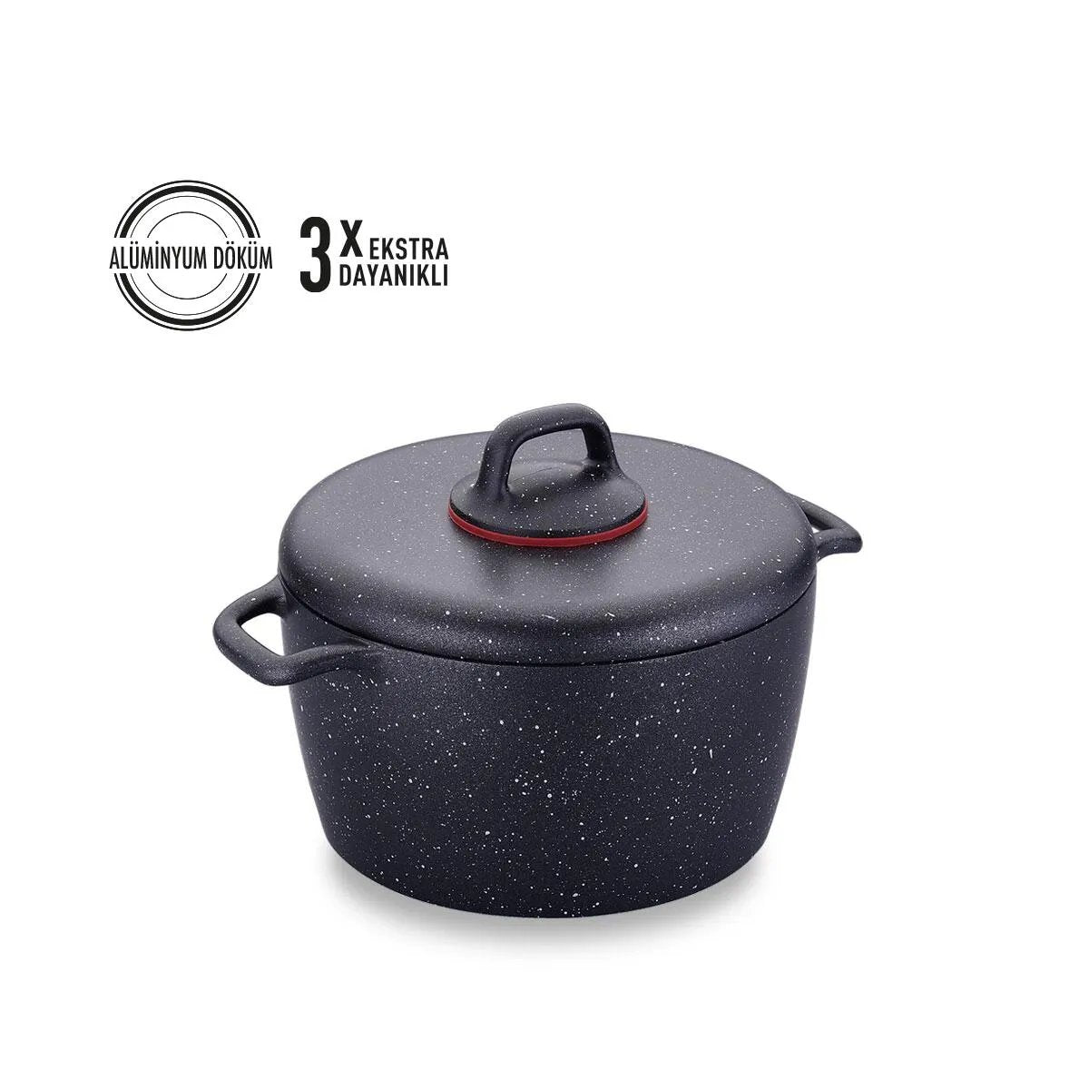 Korkmaz Gusto Plus 24x12 cm Saucepan 5L A1352