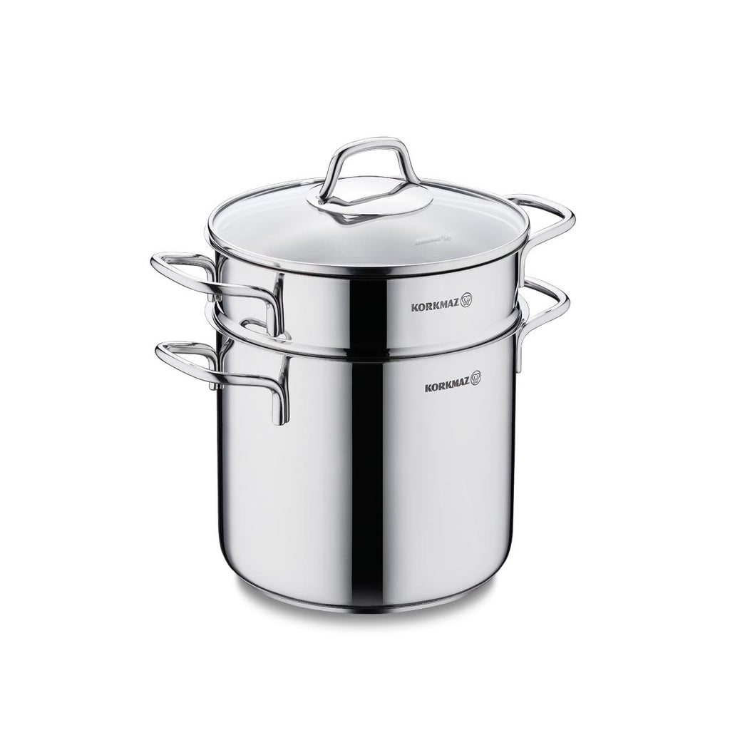 Korkmaz Perla 20x18 cm Spaghetti Cookware Set A1523