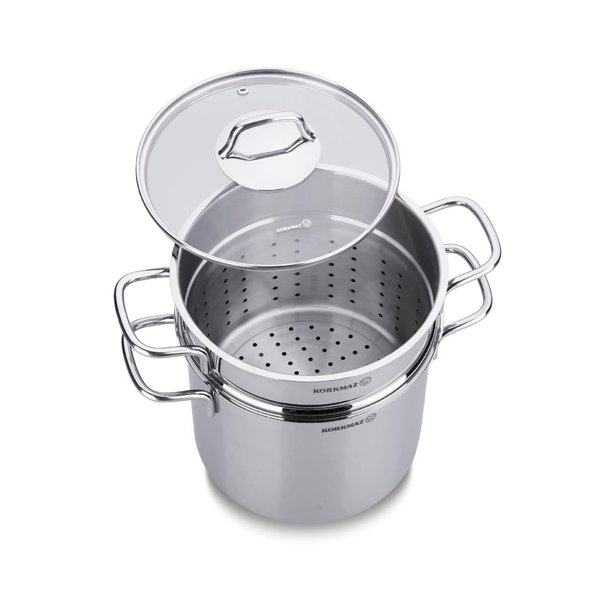 Korkmaz Perla 20x18 cm Spaghetti Cookware Set A1523