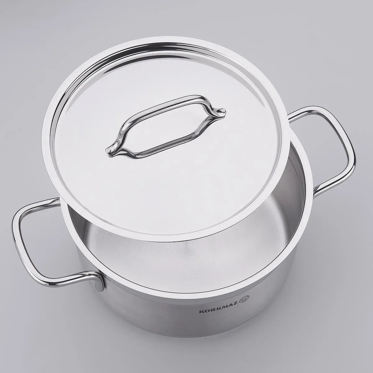 Korkmaz Alfa 9 Piece Stainless Steel Cookware Set A1660
