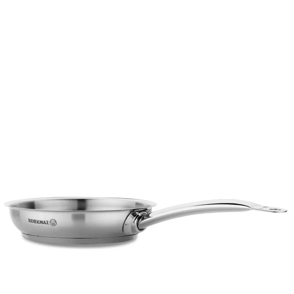 Korkmaz Proline Satin 20x4.5 cm Fry Pan Without Lid A1152